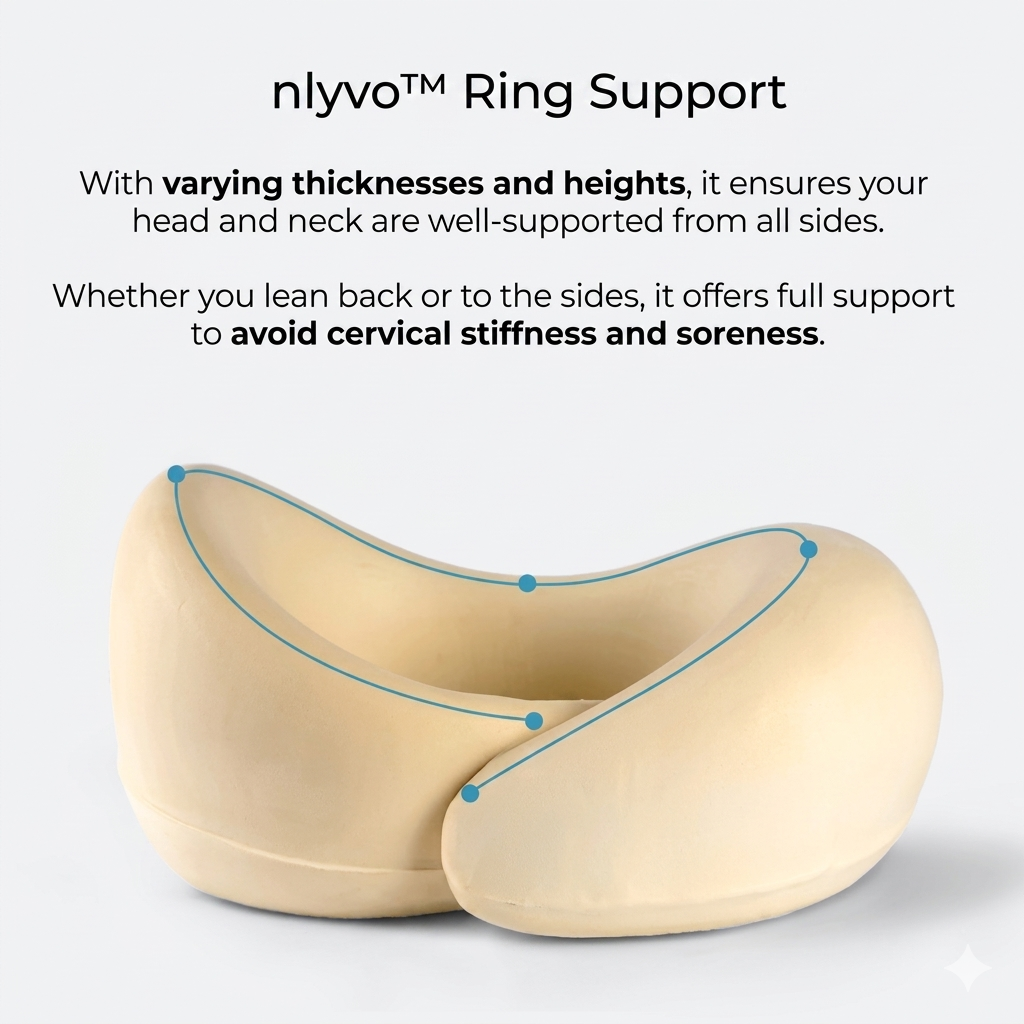 🛎️ SPECIAL OFFER 50% OFF 🔥 NlyvoTravel Pillow Ultimate Kit 🔥