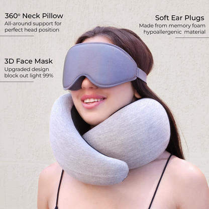 🛎️ SPECIAL OFFER 50% OFF 🔥 NlyvoTravel Pillow Ultimate Kit 🔥