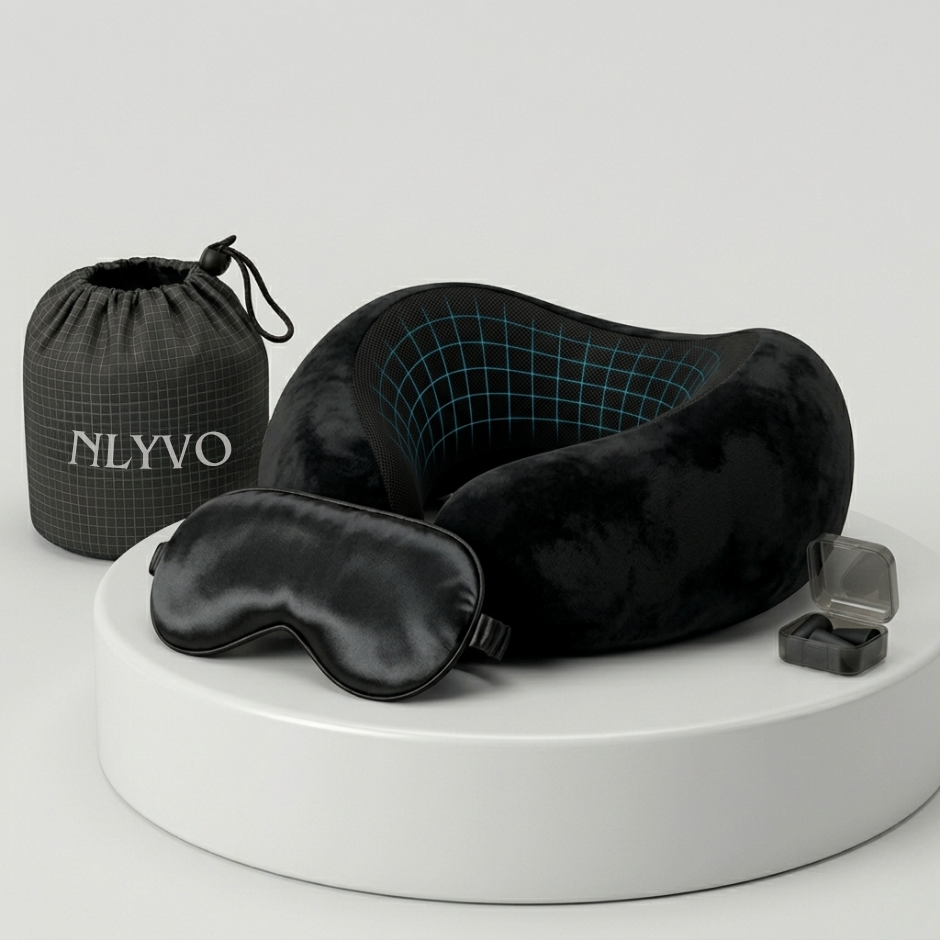 🛎️ SPECIAL OFFER 50% OFF 🔥 NlyvoTravel Pillow Ultimate Kit 🔥