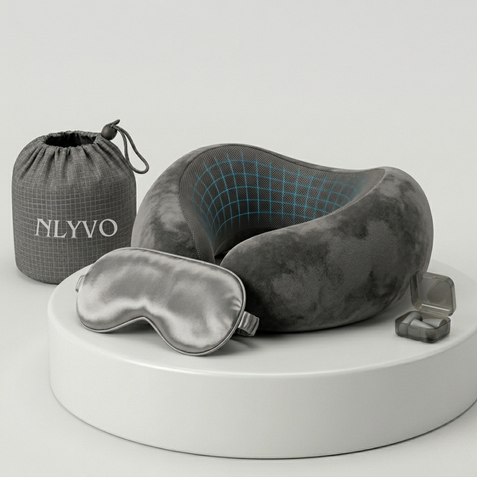 🛎️ SPECIAL OFFER 50% OFF 🔥 NlyvoTravel Pillow Ultimate Kit 🔥
